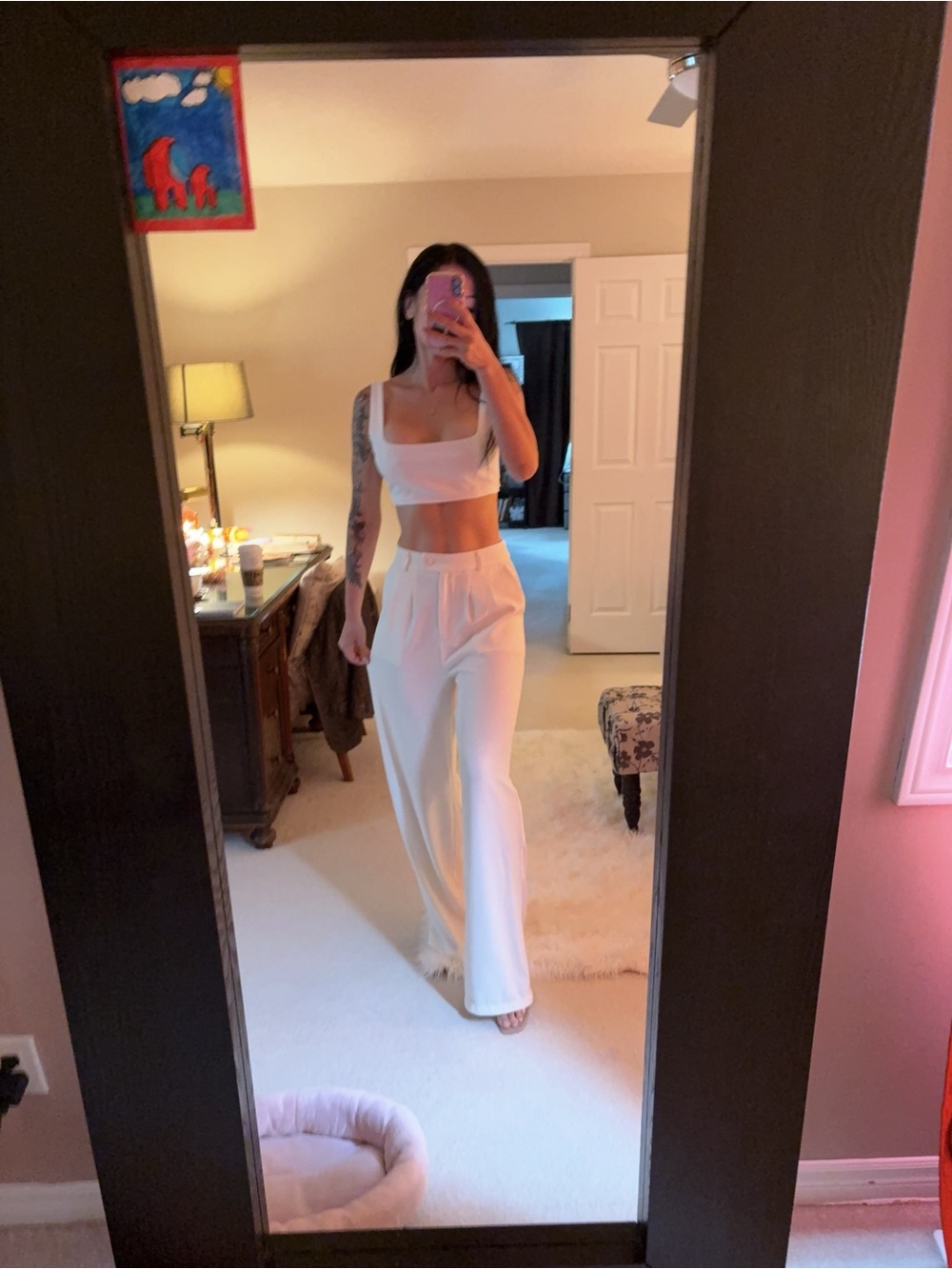 Princess Polly Cream Two-Piece Set